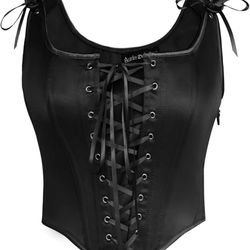 Scarlet Darkness Corset Bustier Size 14