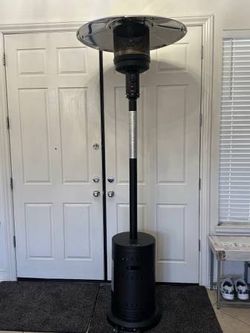 Fire Sense Patio Heater 50,000 BTU Black Propane Outdoor