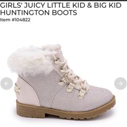 Juicy Couture Toddler Girls  Lil Combat Boots Sz 6 New No Box 