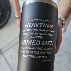 Hunting Tumbler - Great Father's Day  Gift For Military/Police