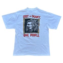 Vintage 1990 Reggae Juice Hawaii Shirt Bob Marley Peter Tosh Size XL RARE