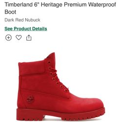 Red Timberlands 