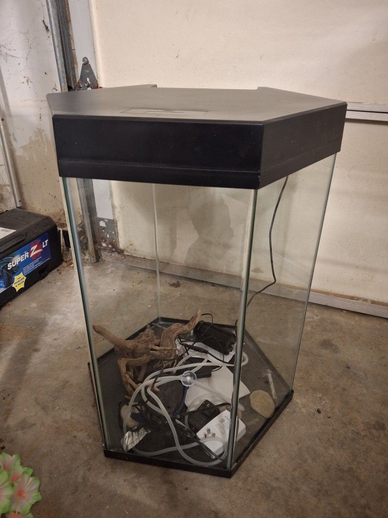 Hexagon Tall Aquarium
