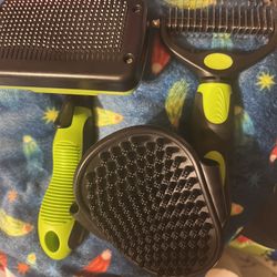 Set Cepillo Para Perros