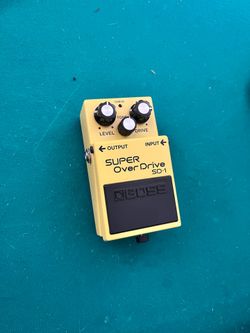 BOSS Super Overdrive Electric Guitar Pedal - Great condition