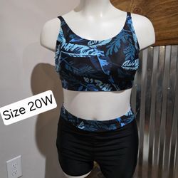 New Women's Plus Size 2piece Swimwear 