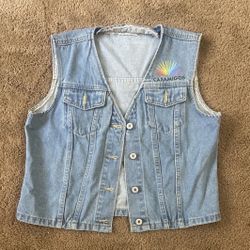 Casamigos Denim Vest 🌈