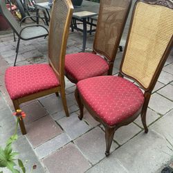 Set Of 8 Chairs. Some Varying Degree Of TLC Needed