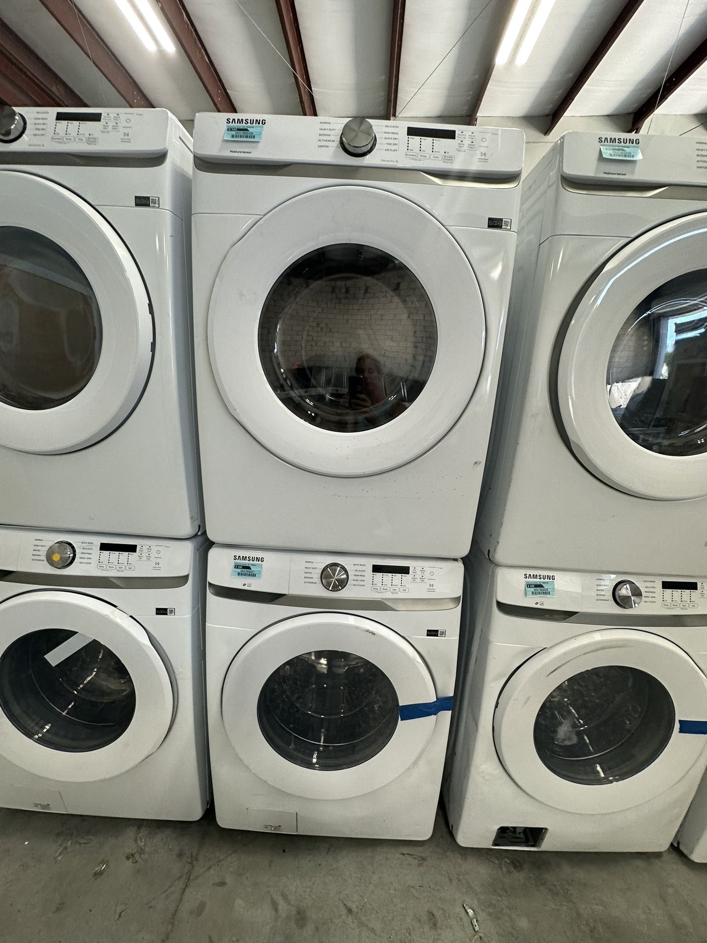 Samsung New Set Scratch & Dent Washer & Dryer