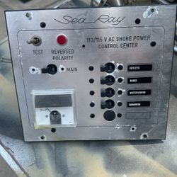 Sea Ray Shore Power Control Center 