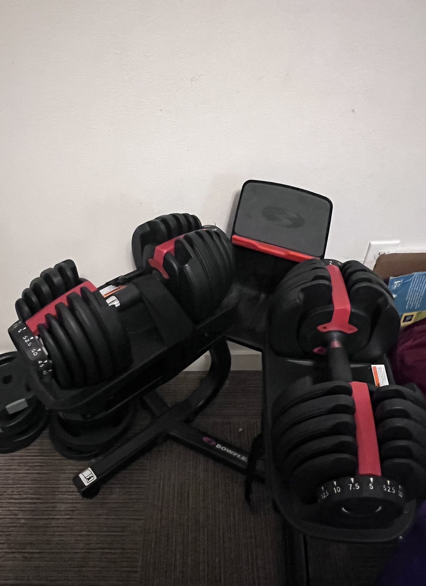 Bowflex Adjustable Weights And Weight Bench