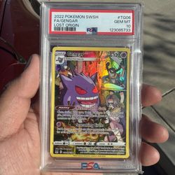 Pokemon Gengar TG06 PSA 10