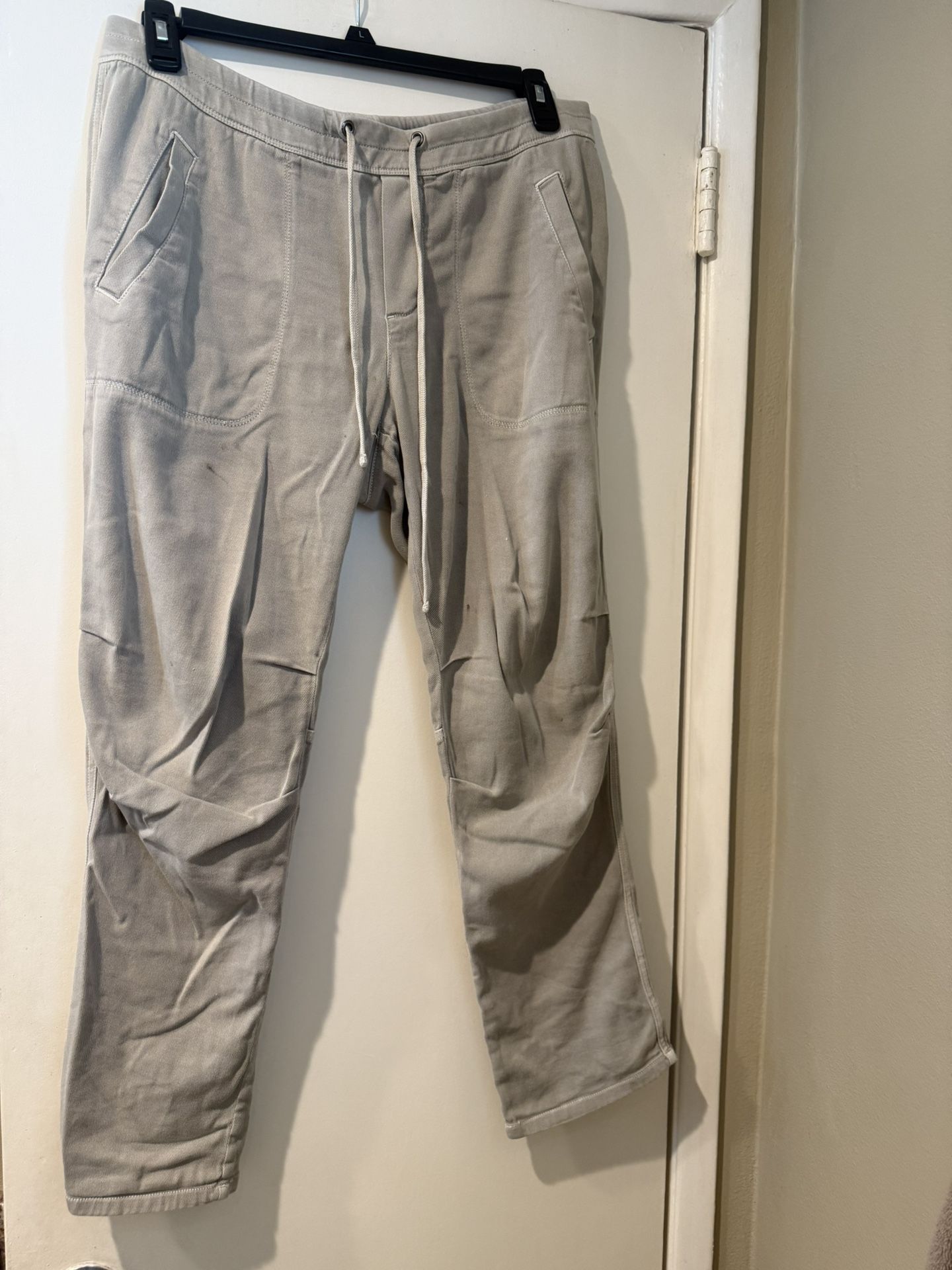 James Perse Men’s Cotton Joggers (Sand)