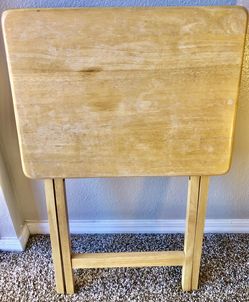 Folding Bed Side Table