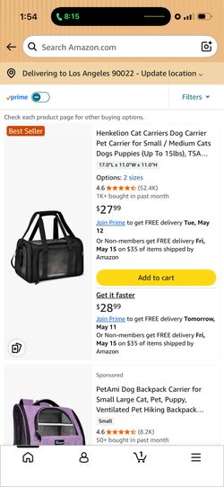 Pets travel carrier