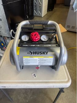 Box air compressor Husky 2 gallon