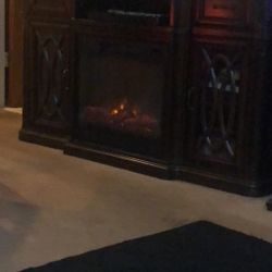 Electric Fireplace TV Stand