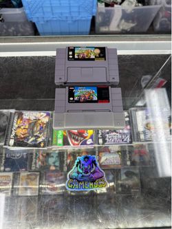 Super Mario kart SNES $50 Gamehogs 11am-7pm