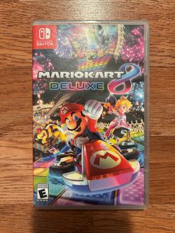 Mario Kart 8 Deluxe Nintendo Switch Game