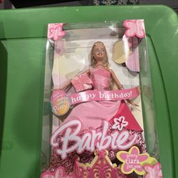 Happy birthday Barbie With Crown 