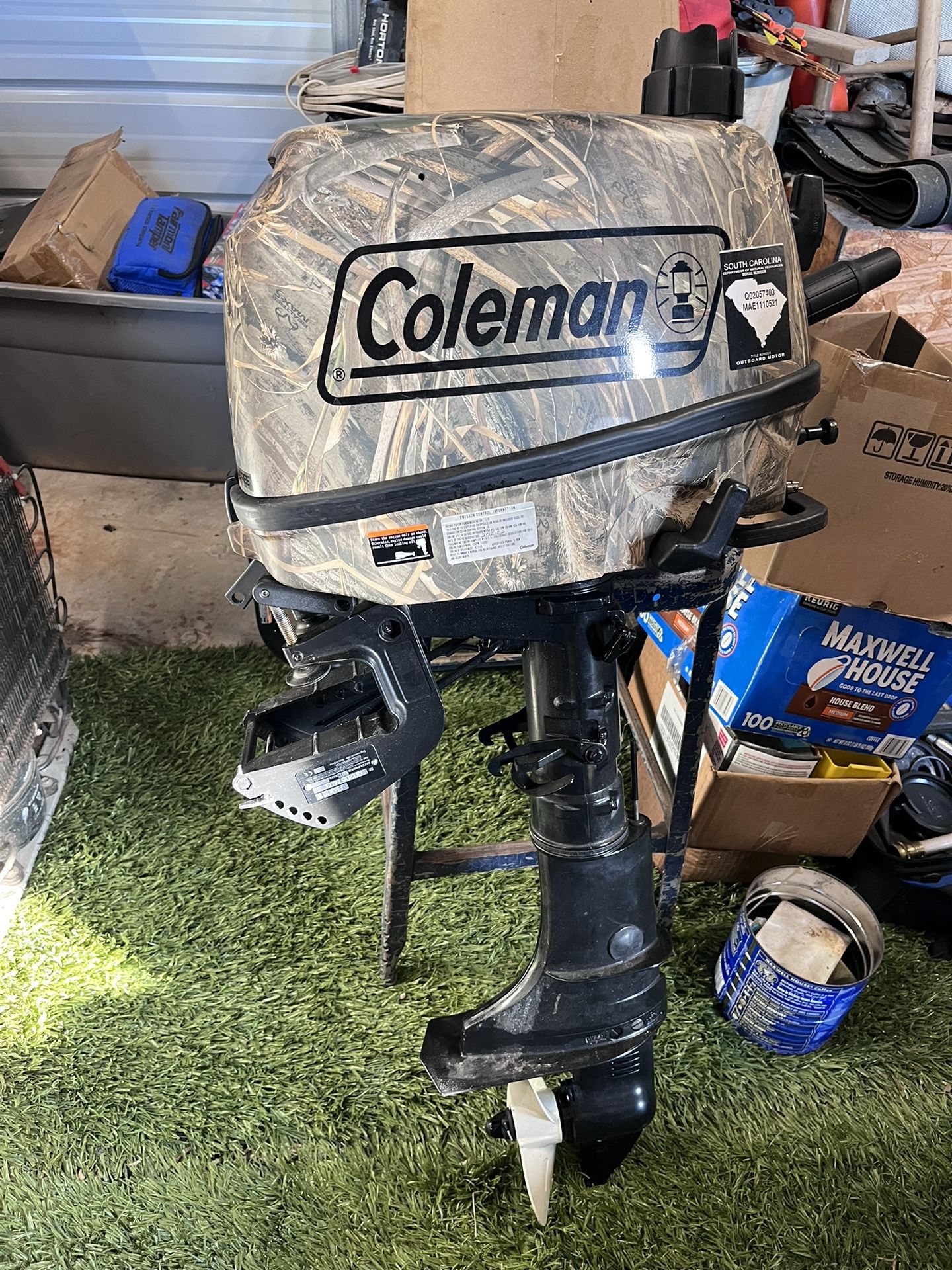 Coleman 5hp motor