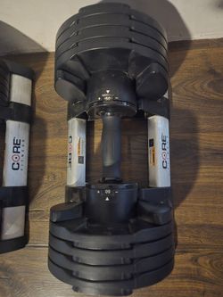 Core Home Fitness Adjustable Dumbbell 5-50lb
