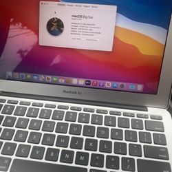 MacBook Air i5 11”Big Sur