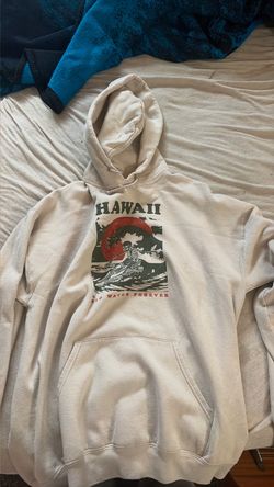 Hawaii Big Waves Forever Graphic Hoodie