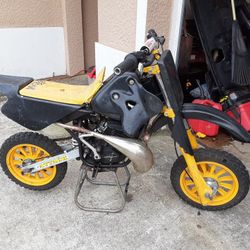 Little 2stroke Dirt Bike 50cc