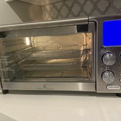 Emeril Lagasse Everyday 360 Stainless Steel Air Fryer, 360° Quick Cook Technology, XL capacity, 9-