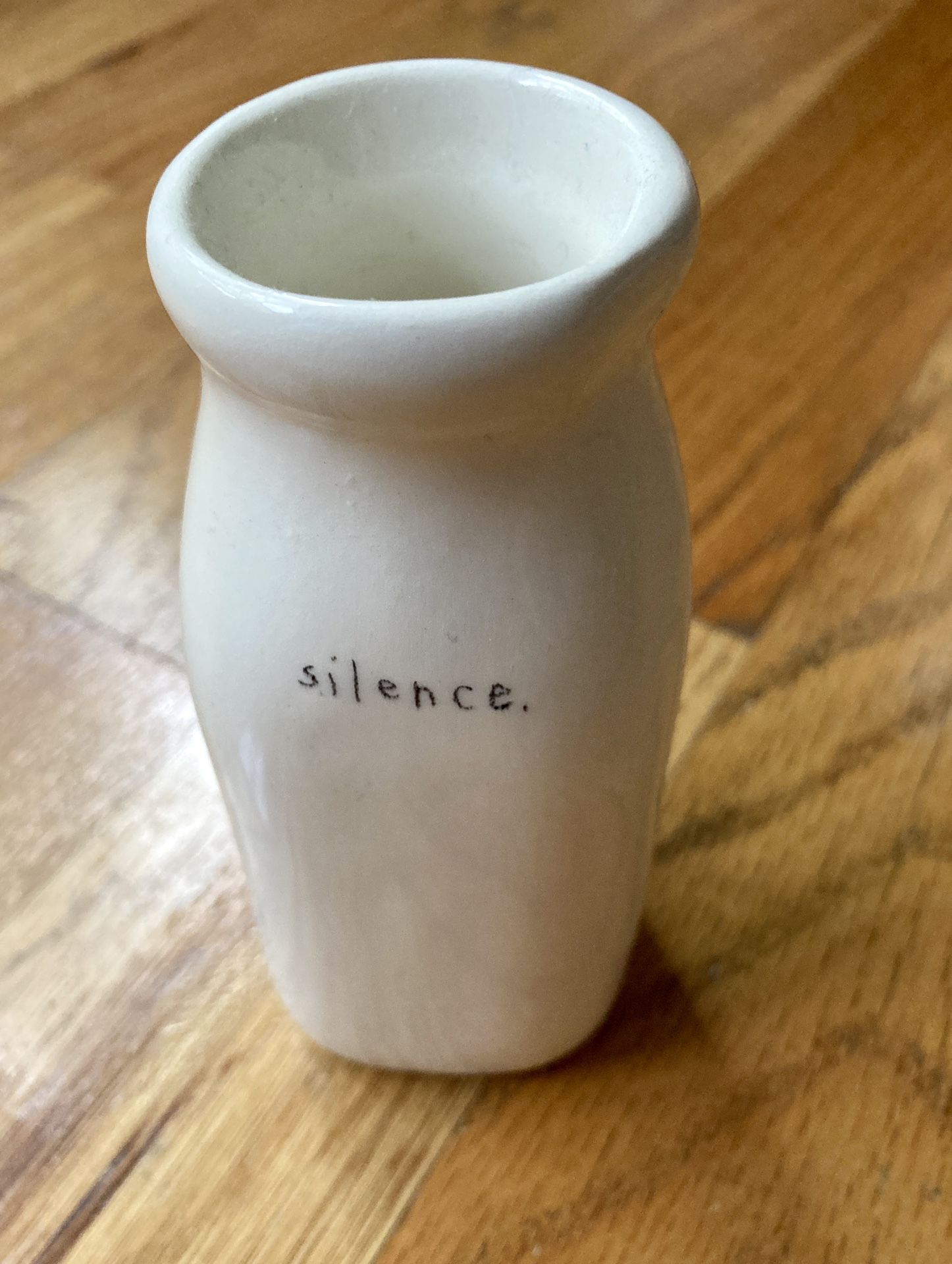 “Silence” Flower Vase