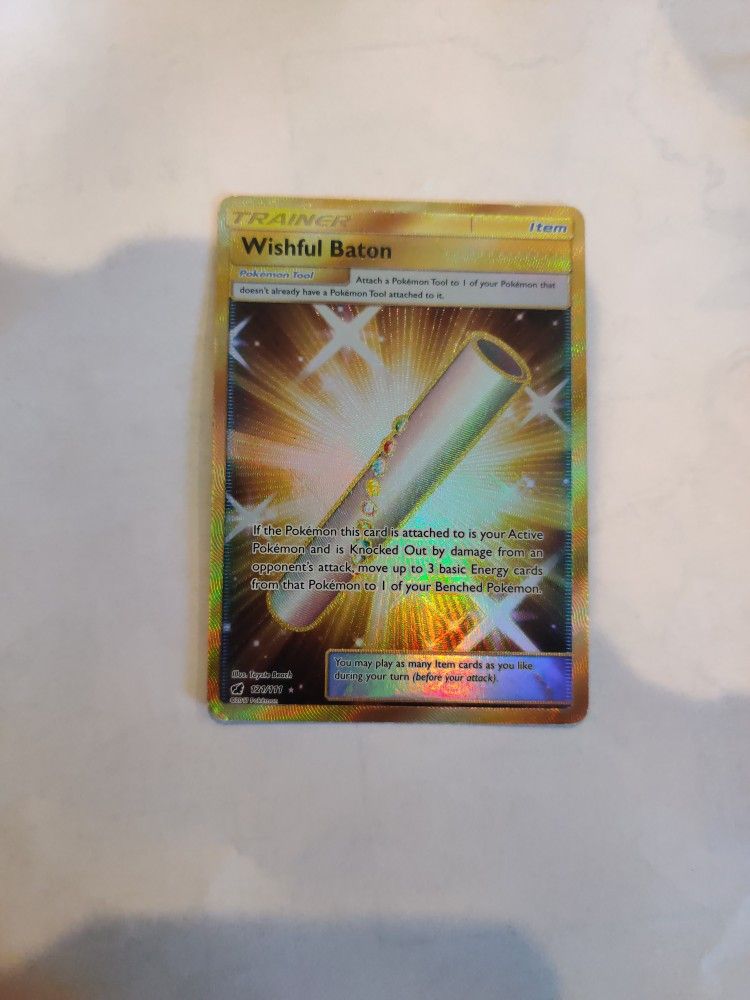 Wishful Baton Trainer Secret Rare