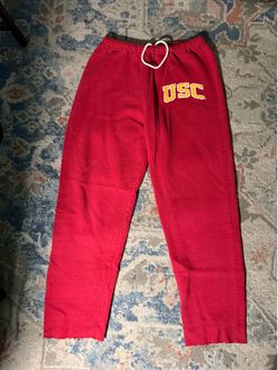 Red USC Russel Sweats  Size S/M