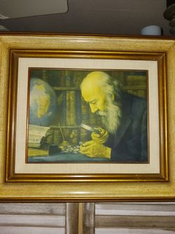 THE COLLECTOR VINTAGE FRAMED PRINT