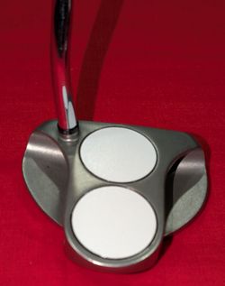 Pristine 35" Odyssey iconic White Hot, Face Balanced 2-Ball mallet