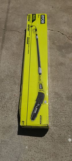 RYOBI in Electric 6 Amp Pole Saw 8"pole saw