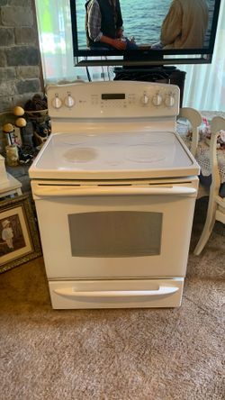 White stove
