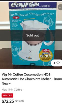 HOT CHOCOLATE MAKER
