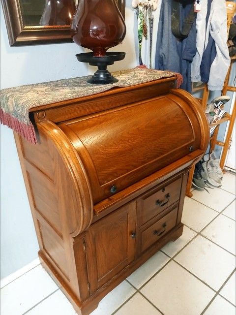 Riverside Oak Secretaries Desk