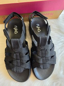 Ryka Blissful Women S Sandals Black Size 7.5 W