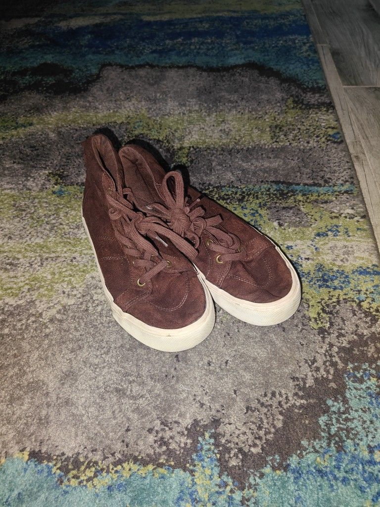 Boys Dressy High Top Sneakers Size 3