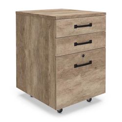 Urban 3-Drawer Mobile File Pedestal – 18”W x 20”D