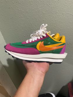 sacai x Nike LDWaffle 'Pine Green Authentic “very rare “ Size 8 like new