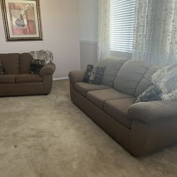 Sofa and Loveseat