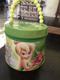 Tin Box Co. Disney Tinkerbell Tin Steel Box