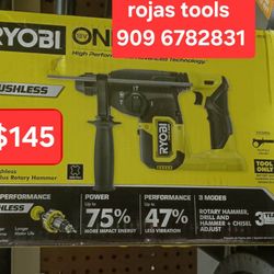 RYOBI 18V CORDLESS ROTARY HAMMER 