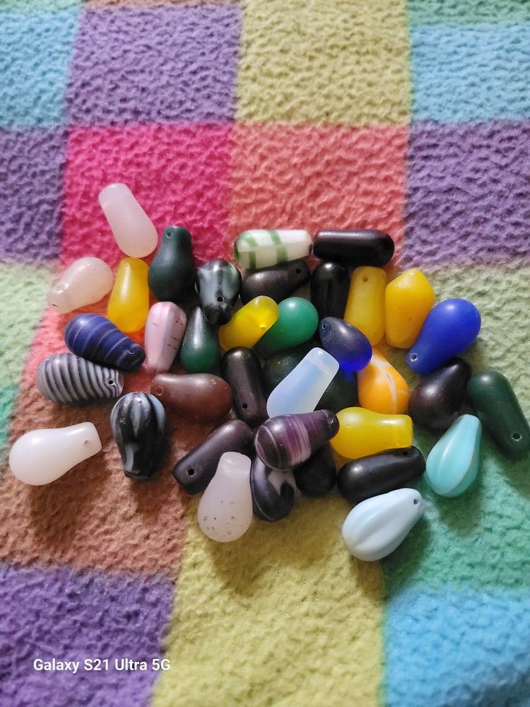 Globular Wedding Trade Beads