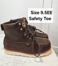 Red Wings Irish Setter Safety Toe Work Boots Size 9.5