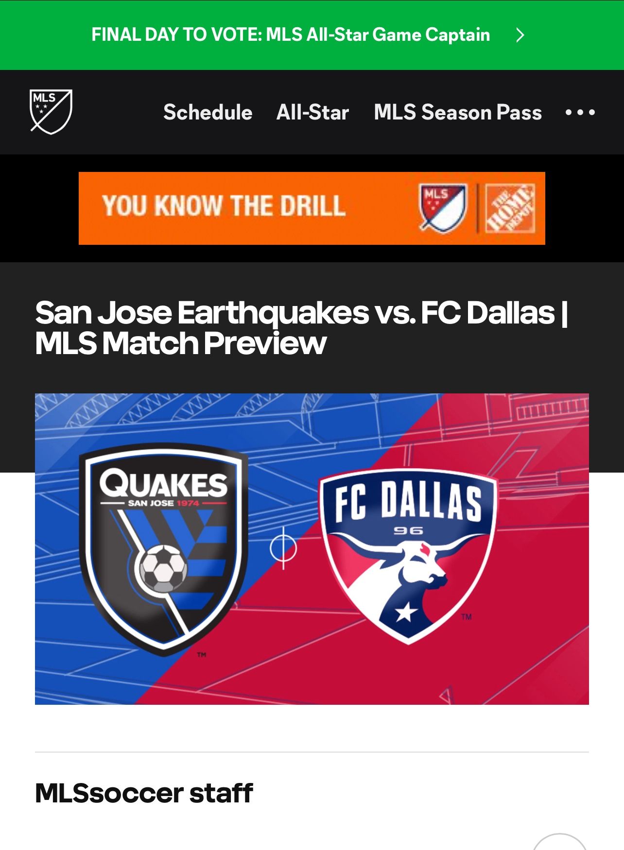 San Jose Earthquakes Tickets 4 Pack