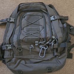 Military style hiking backpack